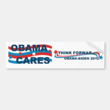 Obama Cares Bumper Stickers