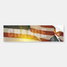 Obama Change Bumper Sticker