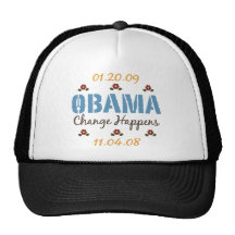 Obama Change Happens Hat