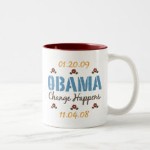 Obama Change Happens Mug