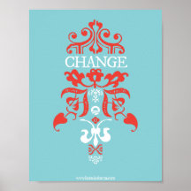 OBAMA: Change Print