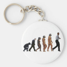 Obama Evolution Key Chain