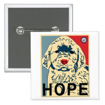 obama first puppy - hope button