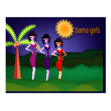 Obama girls postcards