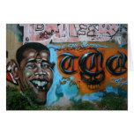 Obama Graffiti Greeting Card