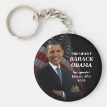 Obama Inauguration Celebration Keychain