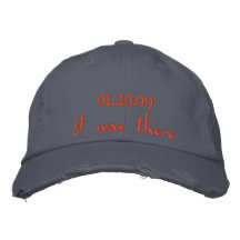 Obama Inauguration Day, I was there, 01.20.09 Cap Baseball Cap