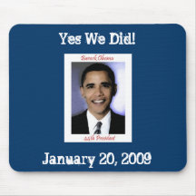 Obama Inauguration Mouse Pad