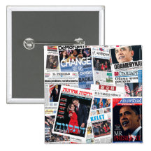 Obama International Headlines Button