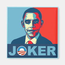 obama Joker Refrigerator Magnet