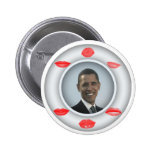 Obama Kisses Pins