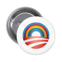 Obama LGBT Buttons
