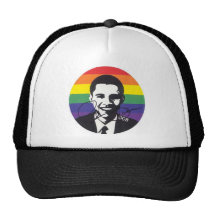 Obama LGBT Trucker Hats