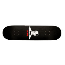 Obama not bad meme rage face comic skate board deck