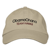 Obama Ohana, Hat Embroidered Hats