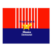 Obama Proud Postcard