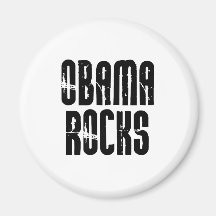 Obama Rocks Magnet