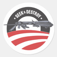 obama seek and destroy mission sticker