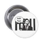 Obama Speech Bubble Pins