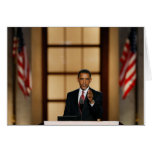 Obama-Speech Greeting Card
