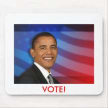 obama, VOTE! Mouse Mat
