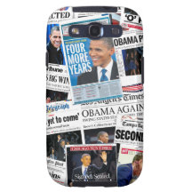 Obama Wins 2012 Samsung Galaxy S3 Case