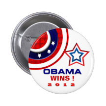 Obama wins button