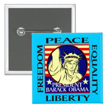 OBAMA WINS! PINS