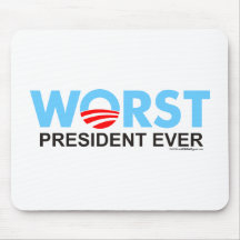 Obama WorstEver Mouse Pad