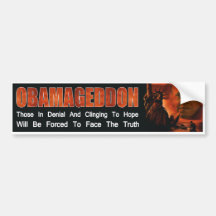 Obamageddon Bumper Sticker