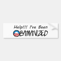 Obamanized Bumper Stickers