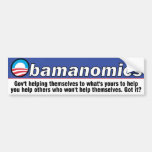 Obamanomics Bumper Sticker