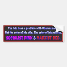 Obama's Colour Bumper Sticker