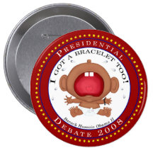 Obamas First Tantrum Pinback Button