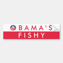 Obama's Fishy Bumper Sticker