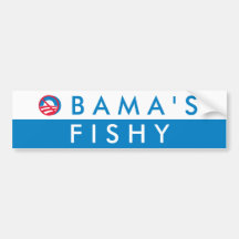 Obama's Fishy Bumper Stickers