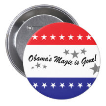 Obamas Magic Is Gone Button