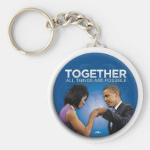 Obamas togetherness key chain