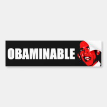 Obaminable Bumper Sticker