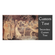 Oberon, Titania, Puck with Fairies Dancing Personalised Photo Card