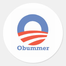 Obummer 2012 round sticker