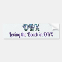 OBX Bumper Sticker - Outer Banks Bumper Sticker