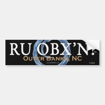 OBX'N (Drk) Bumper Stickers