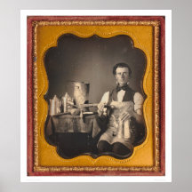 Occupational portrait of a tinsmith... (40027) print