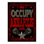 Occupy Annapolis OWS protest 99 strong poster posters