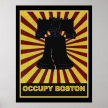 Occupy Boston Print on Huge Canvas - History. 33 b