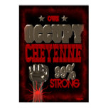Occupy Cheyenne OWS protest 99 strong poster posters