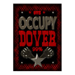 Occupy Dover OWS protest 99 strong poster posters