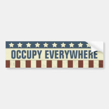 Occupy Everywhere Bumper Sticker