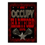 Occupy Hartford OWS protest 99 strong poster posters